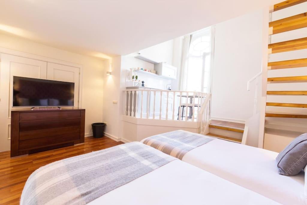 Duplex De Lujo En Pleno Centro De La Ciudad. Apartment Vigo Bagian luar foto