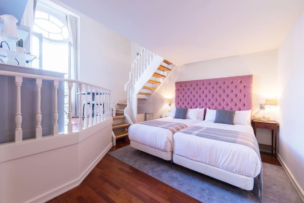 Duplex De Lujo En Pleno Centro De La Ciudad. Apartment Vigo Bagian luar foto